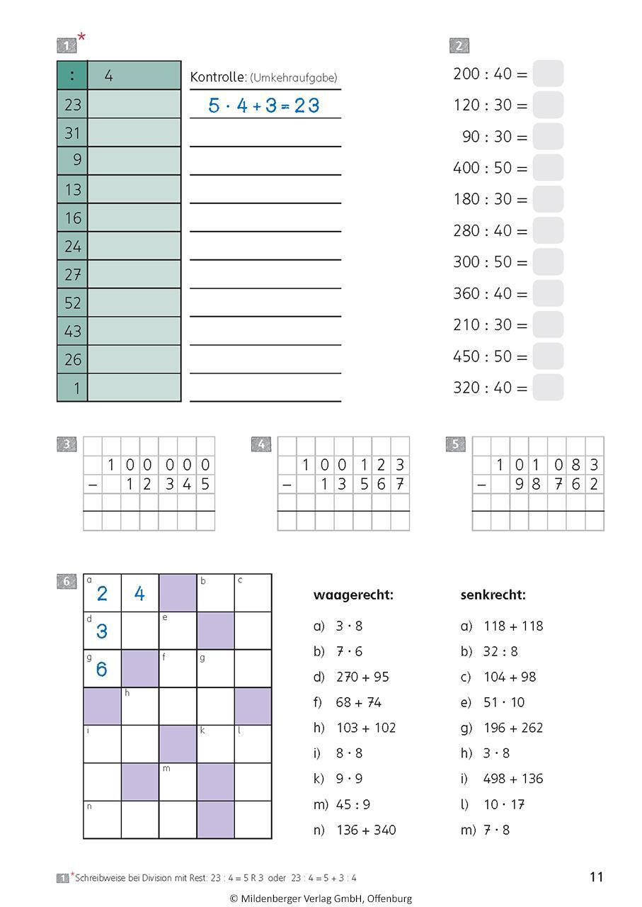 Bild: 9783619554546 | Mathematik 5. Das Übungsheft Neubearbeitung | Karl-Heinz Keller | 2013