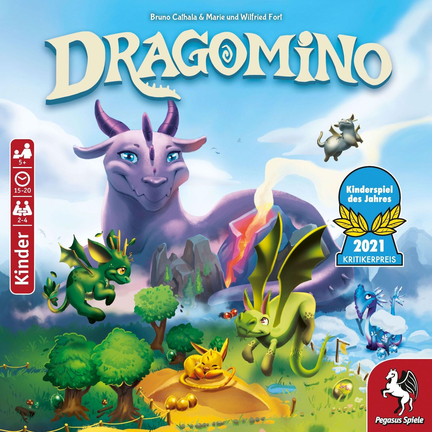 Cover: 4250231728044 | Dragomino | Bruno Cathala | Spiel | 57111G | Deutsch | 2021 | Pegasus