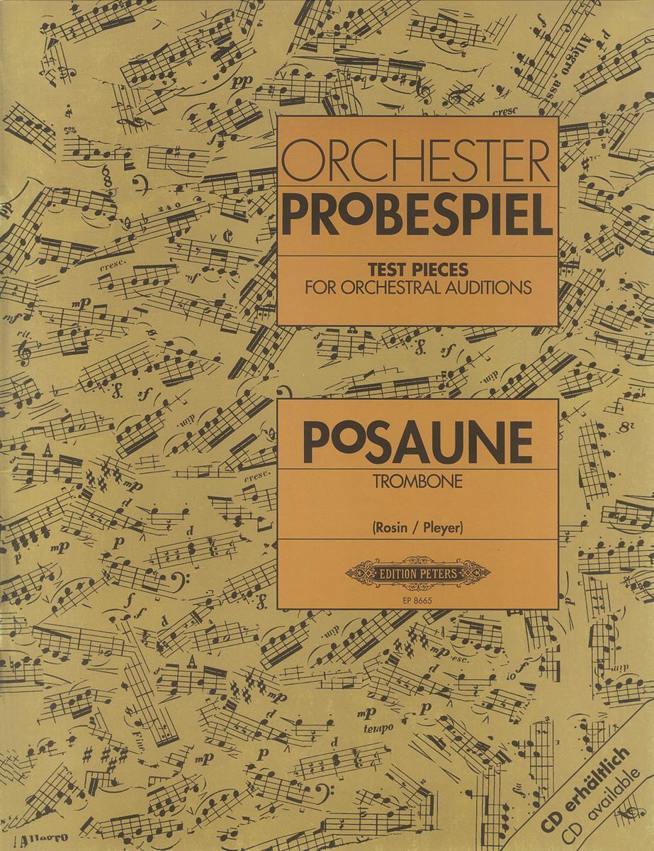 Cover: 9790014069940 | Test Pieces for Orchestral Auditions -- Trombone | Armin Rosin (u. a.)