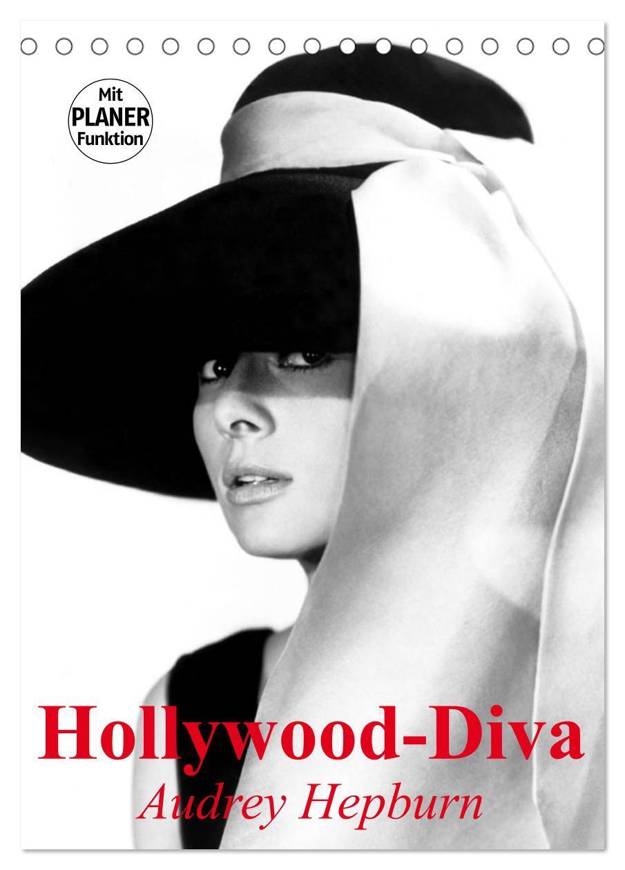 Cover: 9783457022719 | Hollywood-Diva. Audrey Hepburn (Tischkalender 2025 DIN A5 hoch),...