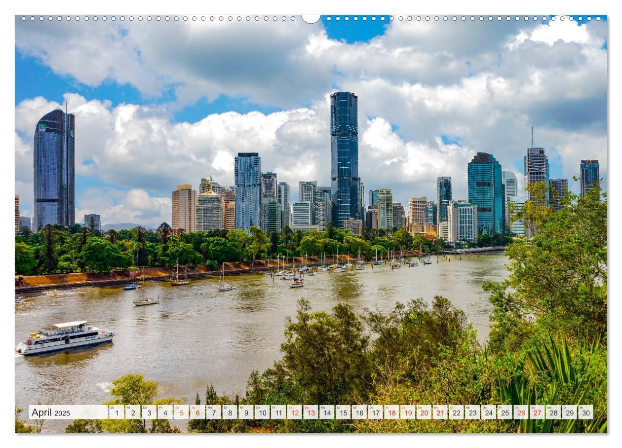 Bild: 9783435245703 | Brisbane Stadtansichten (Wandkalender 2025 DIN A2 quer), CALVENDO...