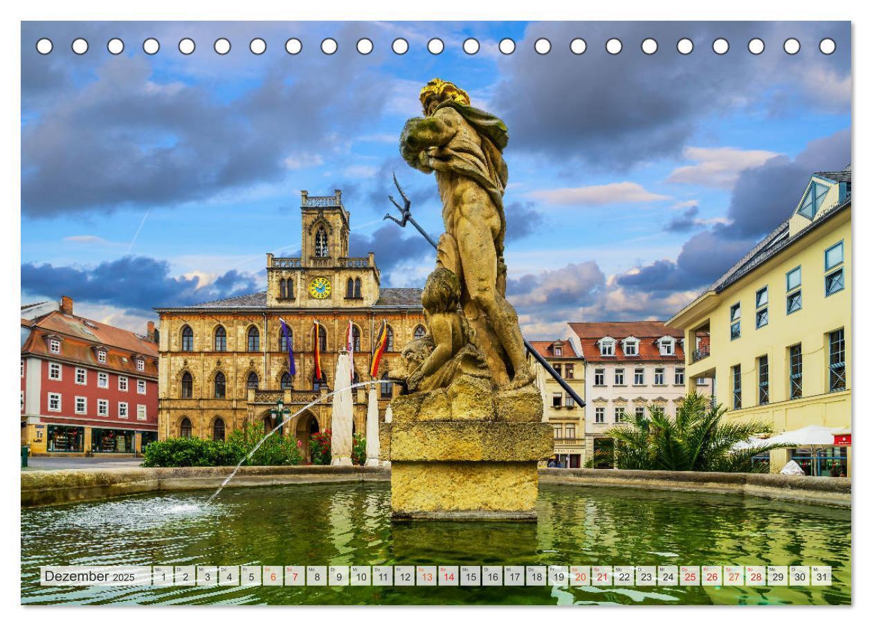 Bild: 9783435313730 | Weimar Impressionen (Tischkalender 2025 DIN A5 quer), CALVENDO...