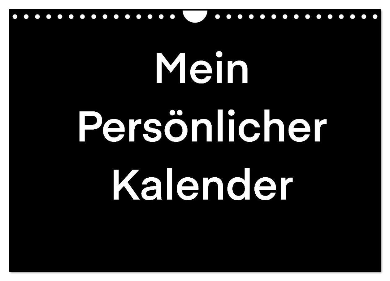 Cover: 9783457166994 | Mein Persönlicher Kalender (Wandkalender 2025 DIN A4 quer),...