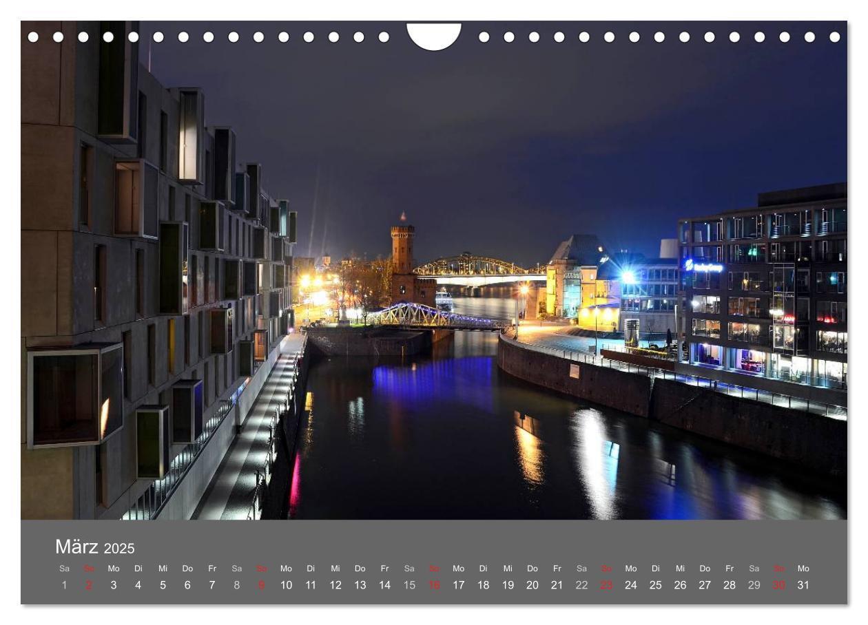 Bild: 9783435690039 | KÖLN BEI NACHT (Wandkalender 2025 DIN A4 quer), CALVENDO...