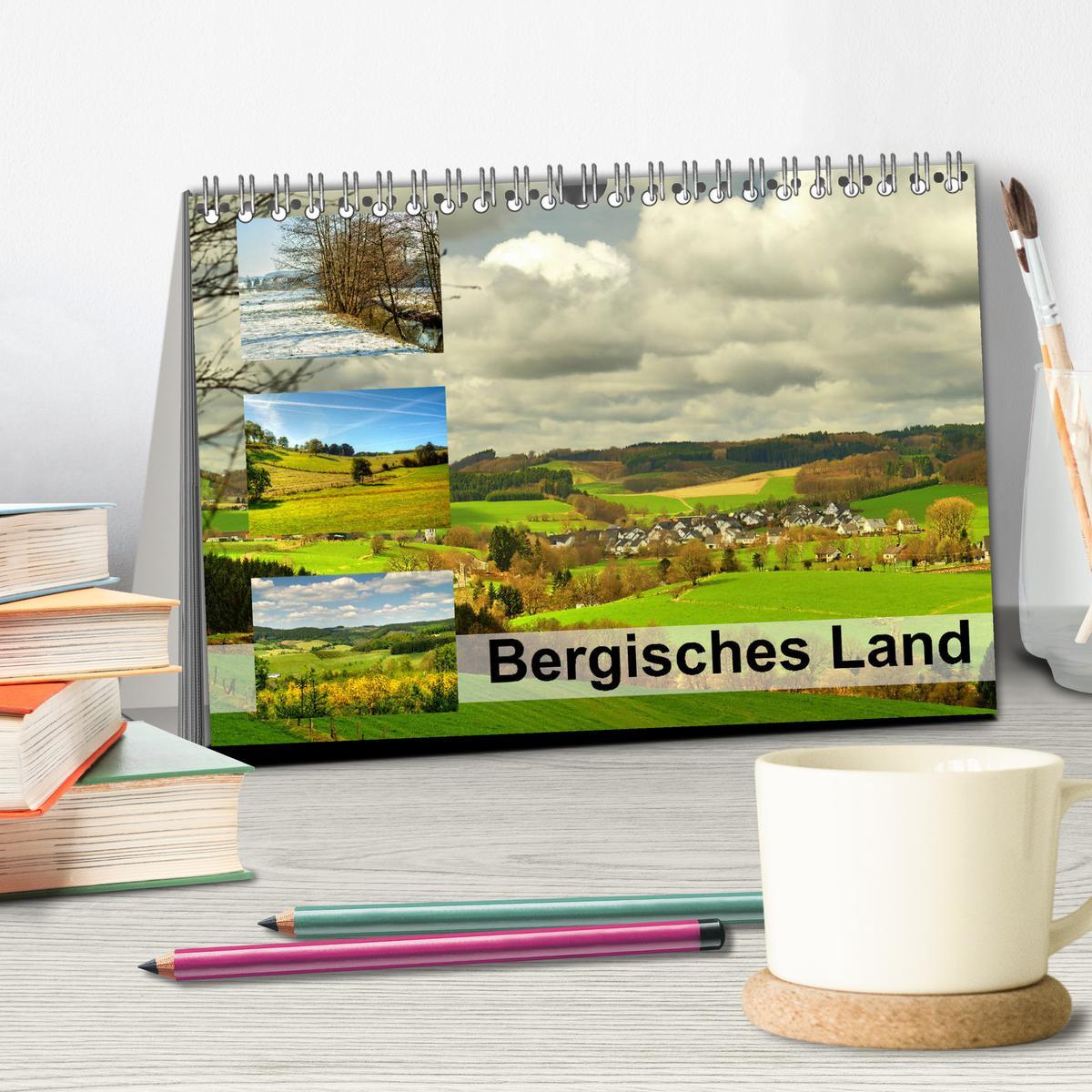 Bild: 9783435211296 | Bergisches Land (Tischkalender 2025 DIN A5 quer), CALVENDO...