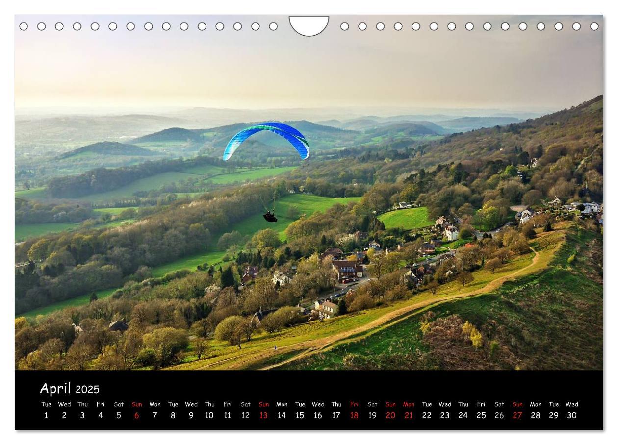 Bild: 9781325953448 | The Malvern Hills (Wall Calendar 2025 DIN A4 landscape), CALVENDO...