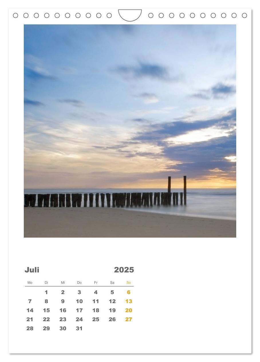 Bild: 9783457051214 | Hollands Strandparadies Zeeland (Wandkalender 2025 DIN A4 hoch),...