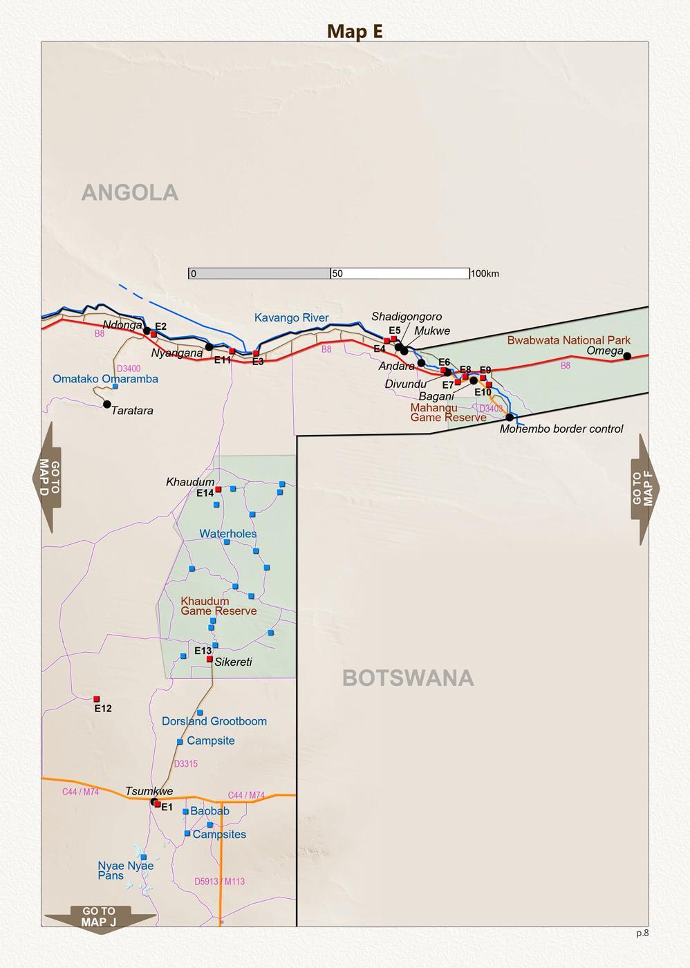 Bild: 9783947895427 | Detaillierte NAMIBIA Reisekarte - NAMIBIA ROAD MAP (1:1.160.000)