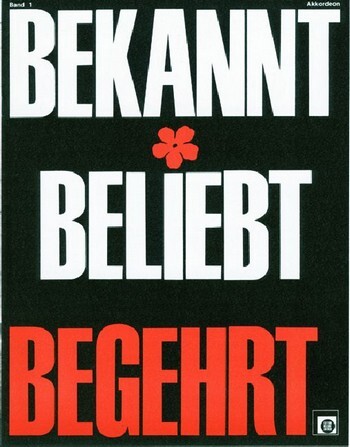 Cover: 9783309004573 | Bekannt beliebt begehrt Band 1: für 2 Akkordeons | Melodie-Edition