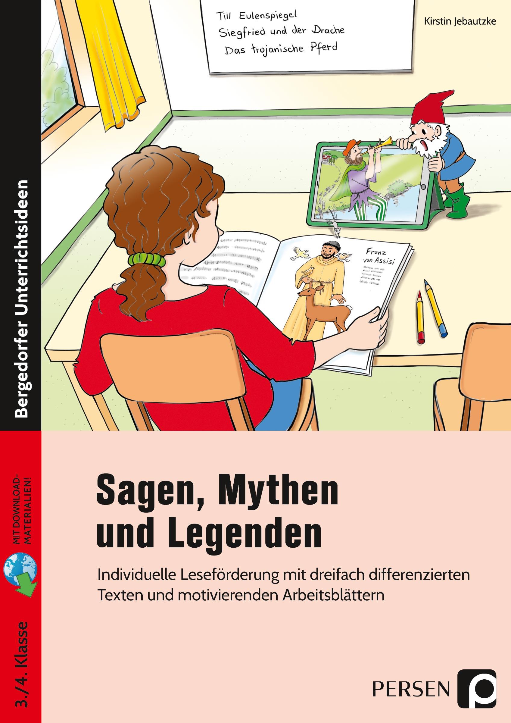 Cover: 9783403205319 | Sagen, Mythen und Legenden | Kirstin Jebautzke | Bundle | 1 Broschüre