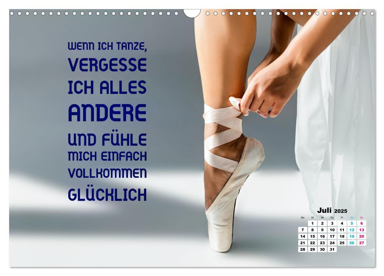 Bild: 9783383891304 | Ballett mit einem Hauch Poesie (Wandkalender 2025 DIN A3 quer),...