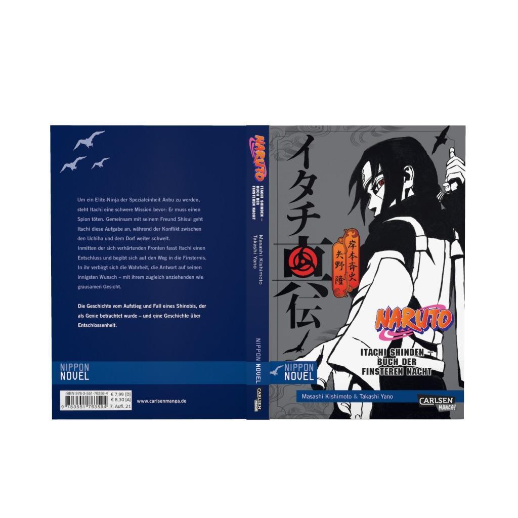 Bild: 9783551763594 | Naruto Itachi Shinden - Buch der finsteren Nacht (Nippon Novel) | Yano