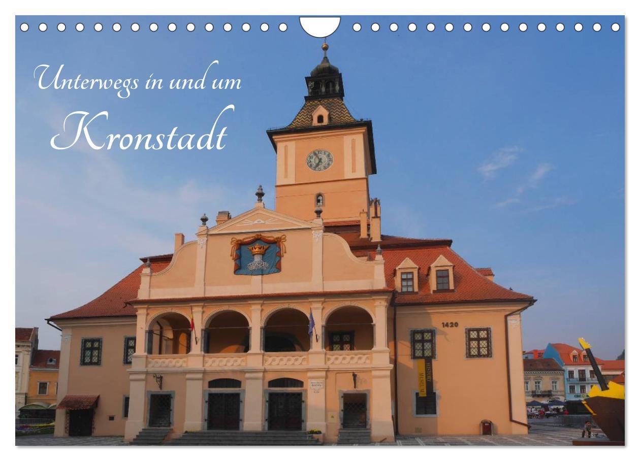 Cover: 9783435584079 | Unterwegs in und um Kronstadt (Wandkalender 2025 DIN A4 quer),...