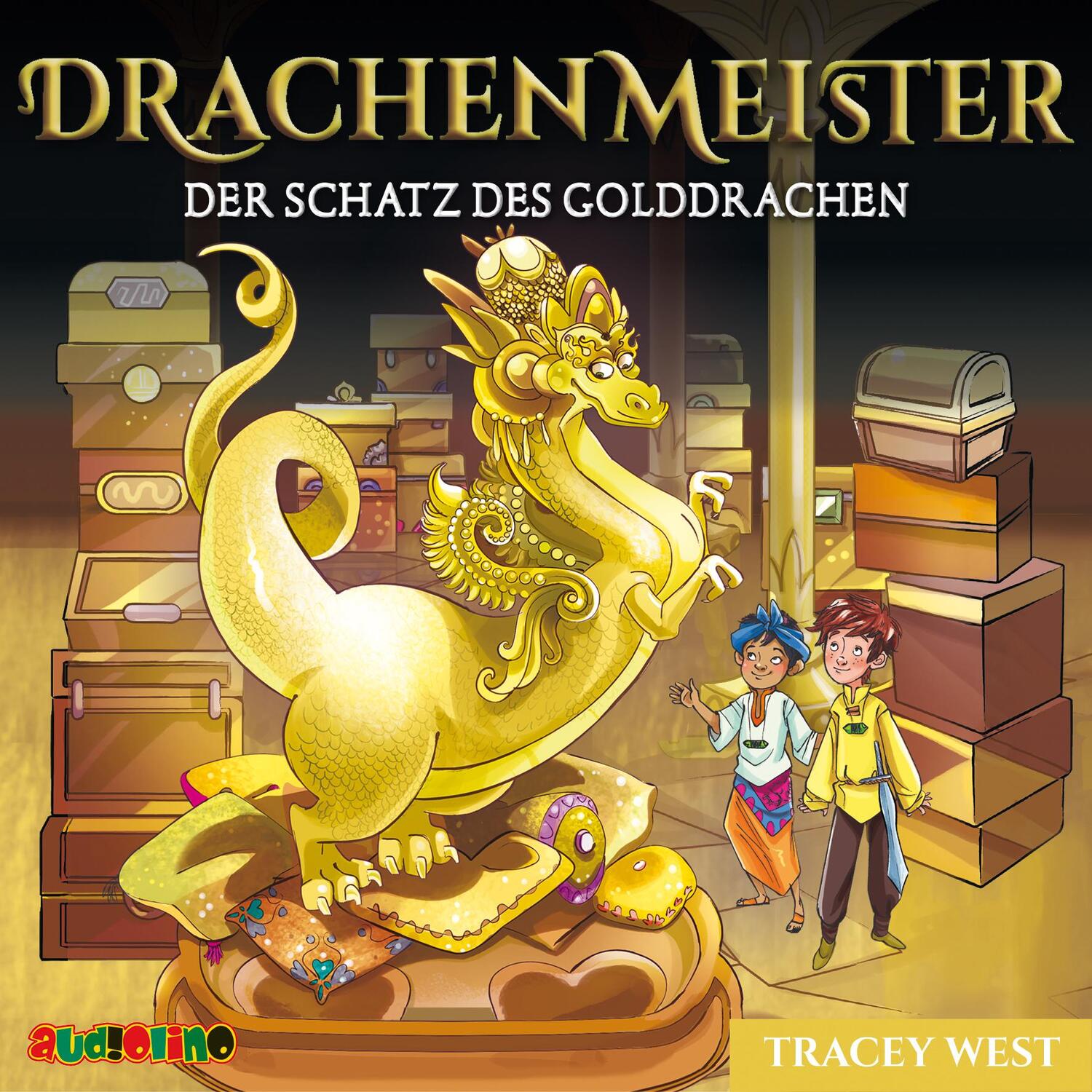 Cover: 9783867373791 | Drachenmeister 12: Der Schatz des Golddrachen | Tracey West | Audio-CD