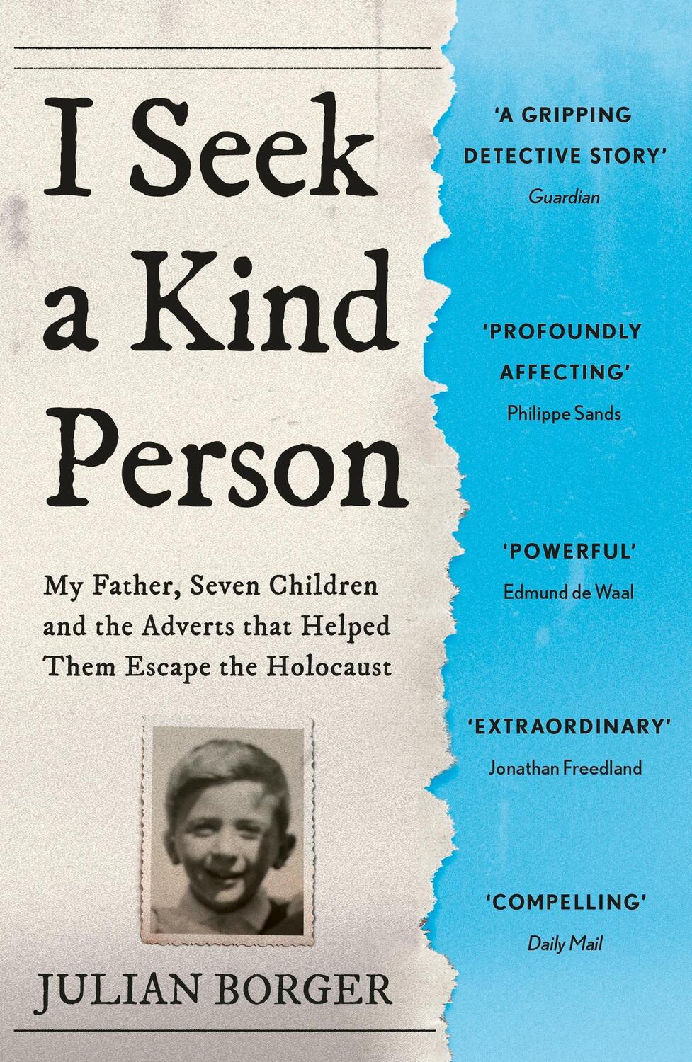 Cover: 9781399803311 | I Seek a Kind Person | Julian Borger | Taschenbuch | 304 S. | Englisch