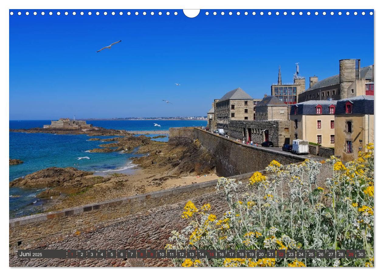 Bild: 9783435345083 | Saint Malo - Stadt der Korsaren (Wandkalender 2025 DIN A3 quer),...