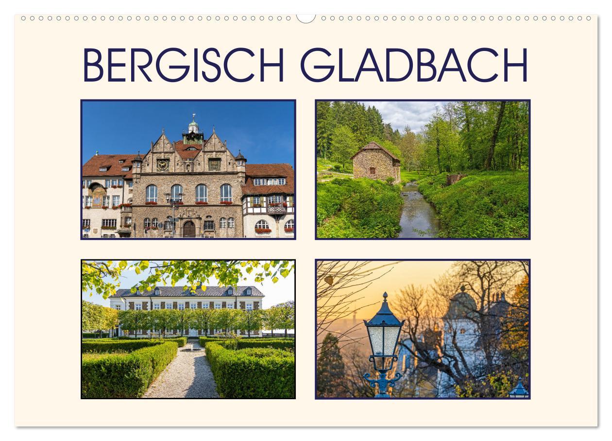 Cover: 9783457211779 | Bergisch Gladbach (Wandkalender 2025 DIN A2 quer), CALVENDO...