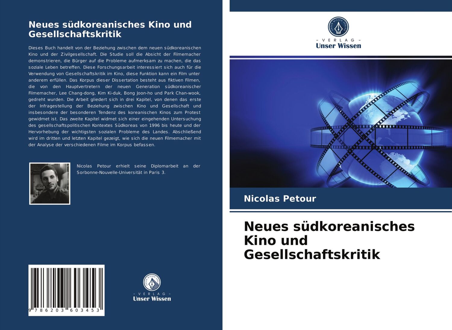 Cover: 9786203603453 | Neues südkoreanisches Kino und Gesellschaftskritik | Nicolas Petour