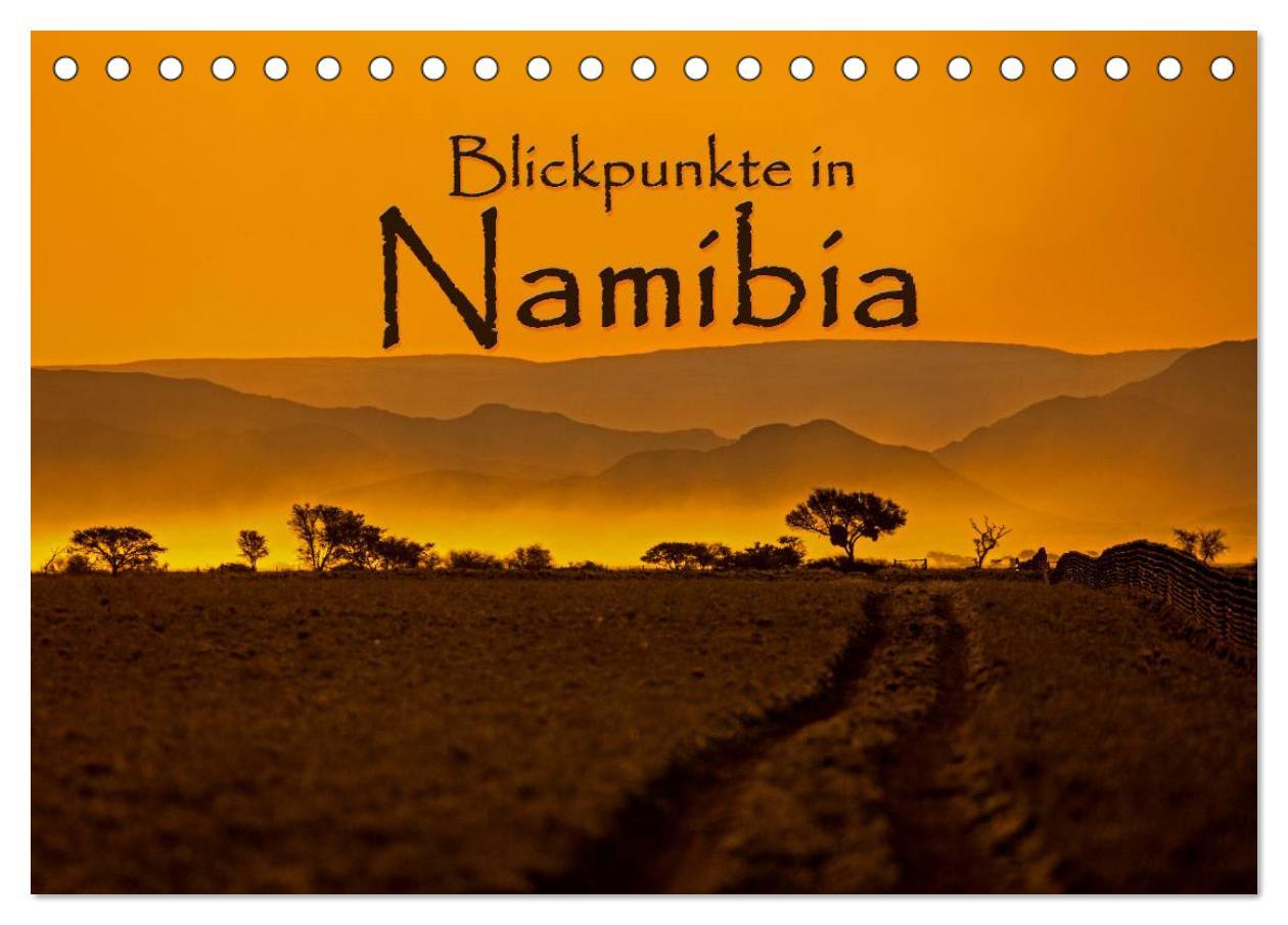 Cover: 9783435587810 | Blickpunkte in Namibia (Tischkalender 2025 DIN A5 quer), CALVENDO...