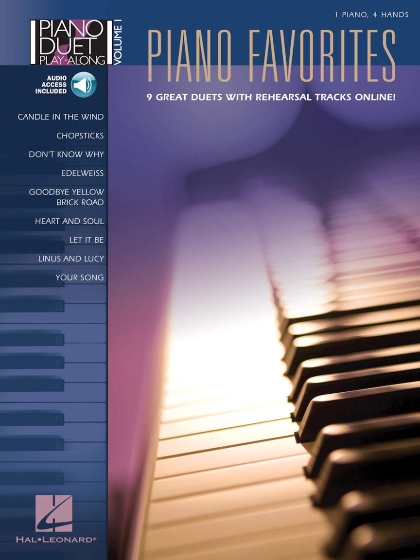 Cover: 884088113100 | Piano Favorites | Piano Duet Play-Along Volume 1 | Buch + Online-Audio