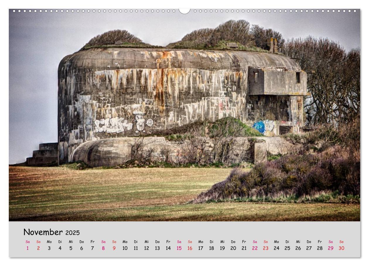 Bild: 9783435645381 | Bunker Zeitzeugen der Geschichte (Wandkalender 2025 DIN A2 quer),...