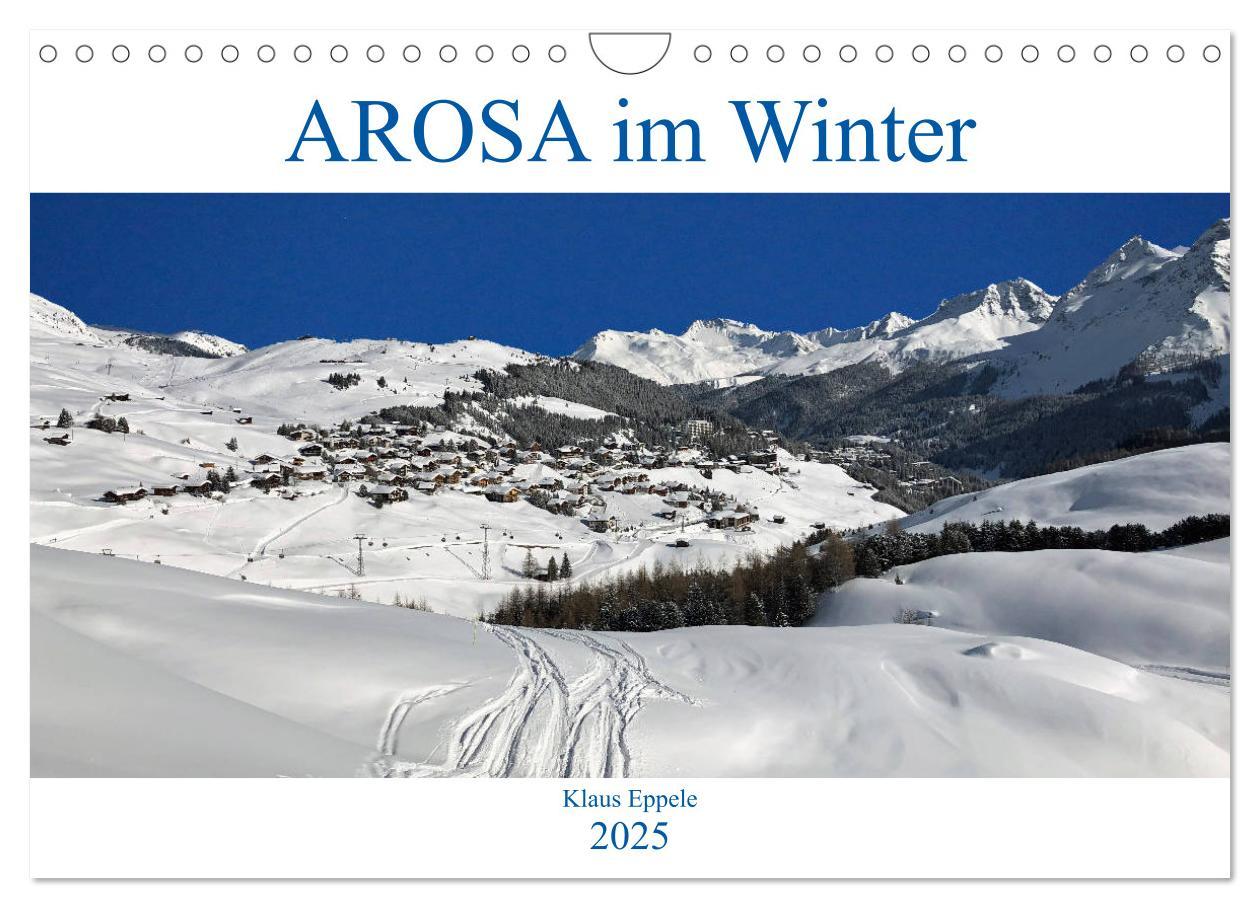 Cover: 9783435256327 | AROSA im Winter (Wandkalender 2025 DIN A4 quer), CALVENDO...