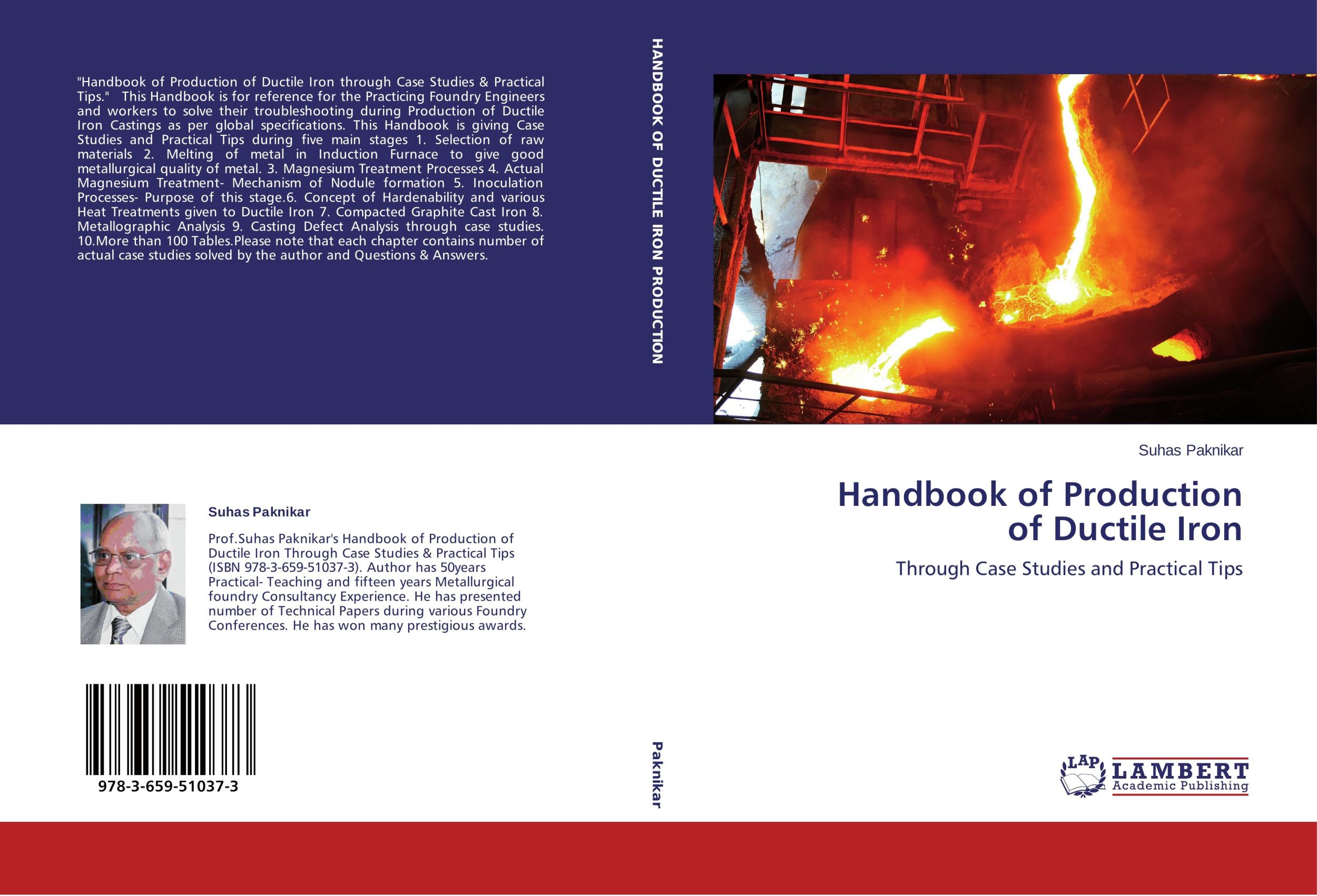 Cover: 9783659510373 | Handbook of Production of Ductile Iron | Suhas Paknikar | Taschenbuch