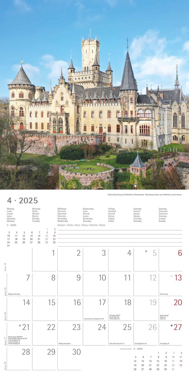 Bild: 4251732343088 | Deutschland 2025 - Broschürenkalender 30x30 cm (30x60 geöffnet) -...