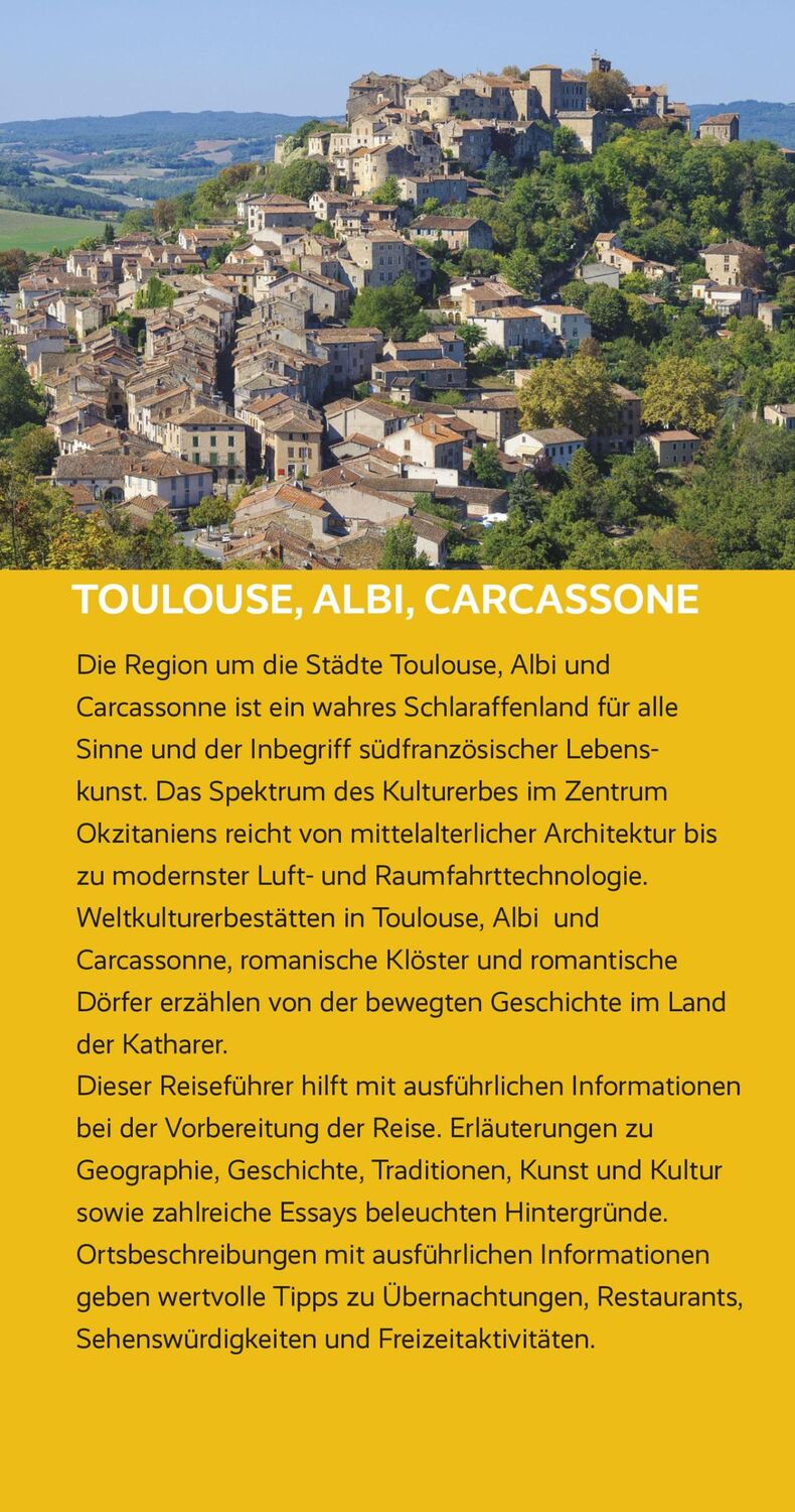 Bild: 9783897946002 | TRESCHER Reiseführer Toulouse, Albi, Carcassonne | Heike Bentheimer