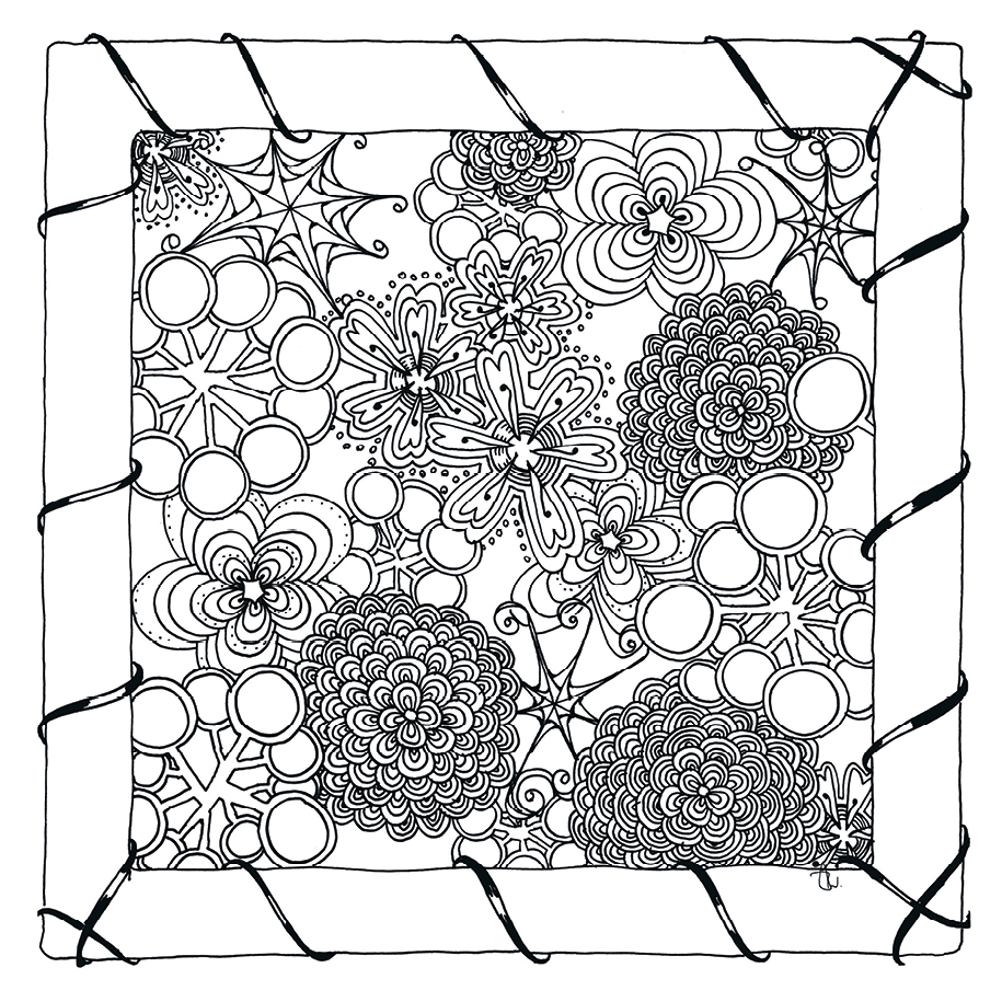 Bild: 9783863556211 | Das kleine Zentangle-Ausmalbuch | Beate Winkler | Taschenbuch | 80 S.