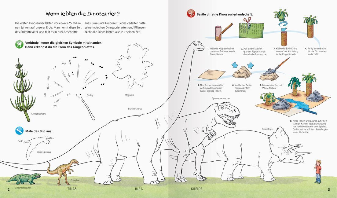 Bild: 9783473326969 | Wieso? Weshalb? Warum? aktiv-Heft: Dinosaurier | Stefan Richter | Buch