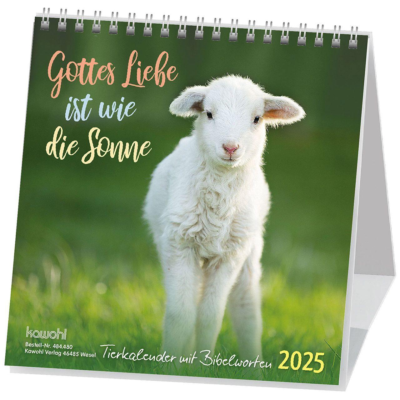 Cover: 9783754848050 | Gottes Liebe ist wie die Sonne 2025 | Kalender | 13 S. | Deutsch