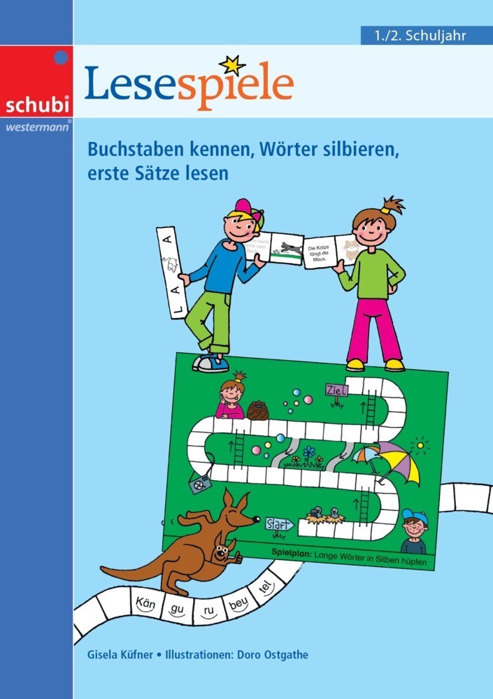 Cover: 9783867233699 | Lesespiele 1/2 | 1. / 2. Schuljahr 17 Lernspiele rund ums Lesen | Buch