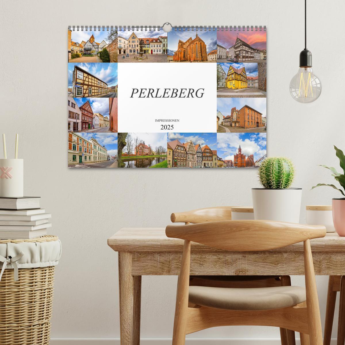 Bild: 9783435240531 | Perleberg Impressionen (Wandkalender 2025 DIN A3 quer), CALVENDO...