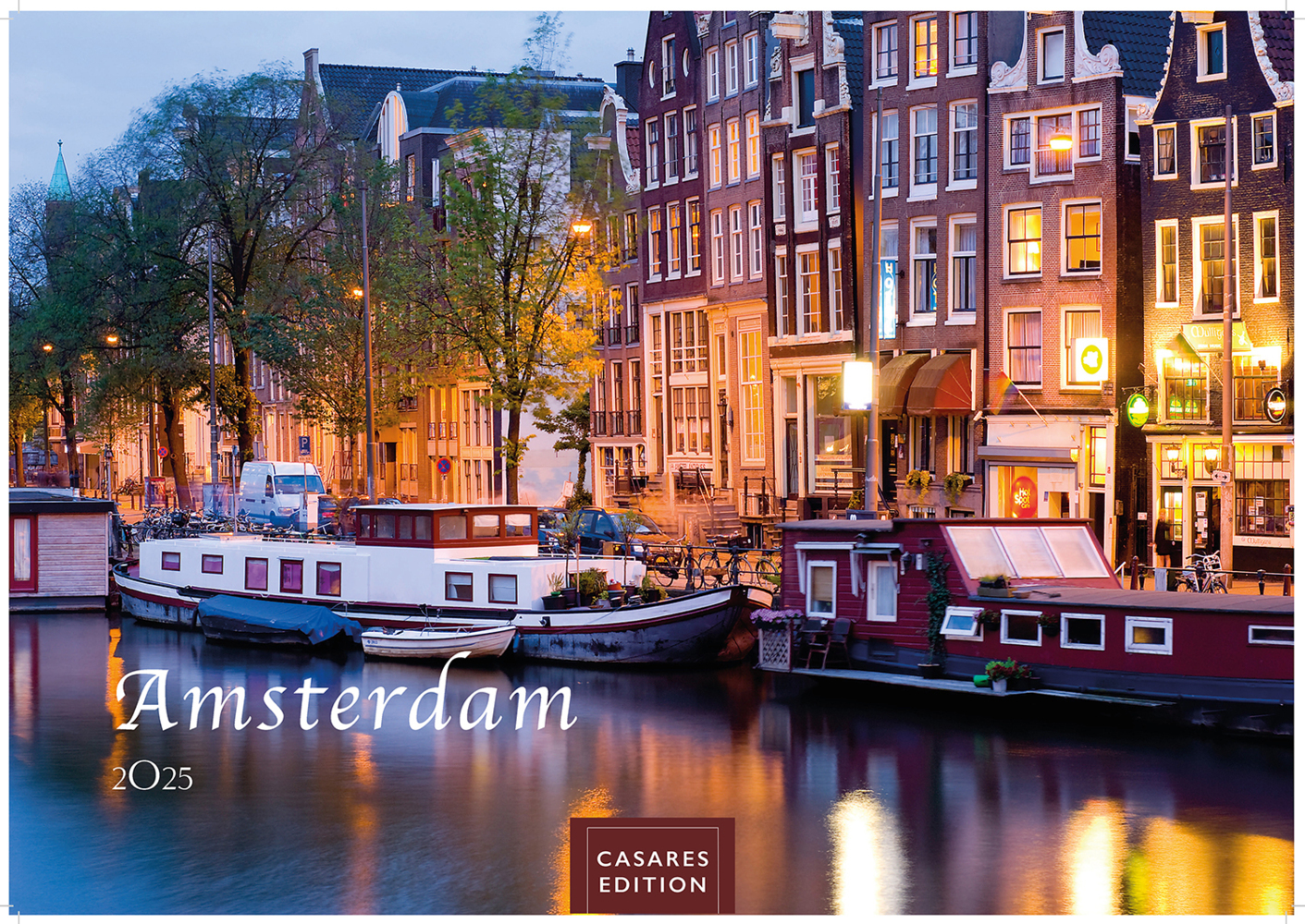 Cover: 9781835241547 | Amsterdam 2025 L 35x50cm | Kalender | 14 S. | Deutsch | 2025