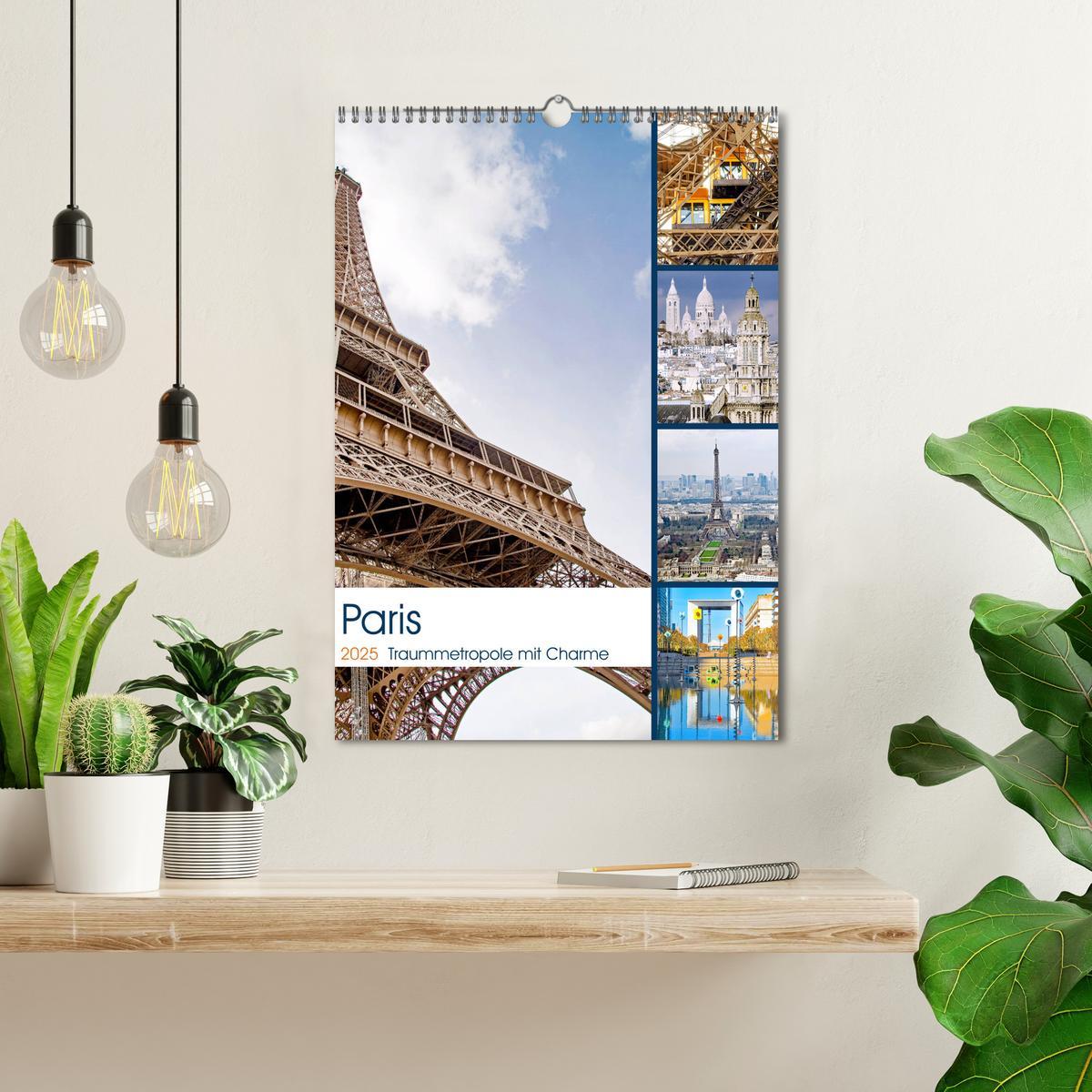 Bild: 9783435979318 | Paris Traummetropole mit Charme (Wandkalender 2025 DIN A3 hoch),...