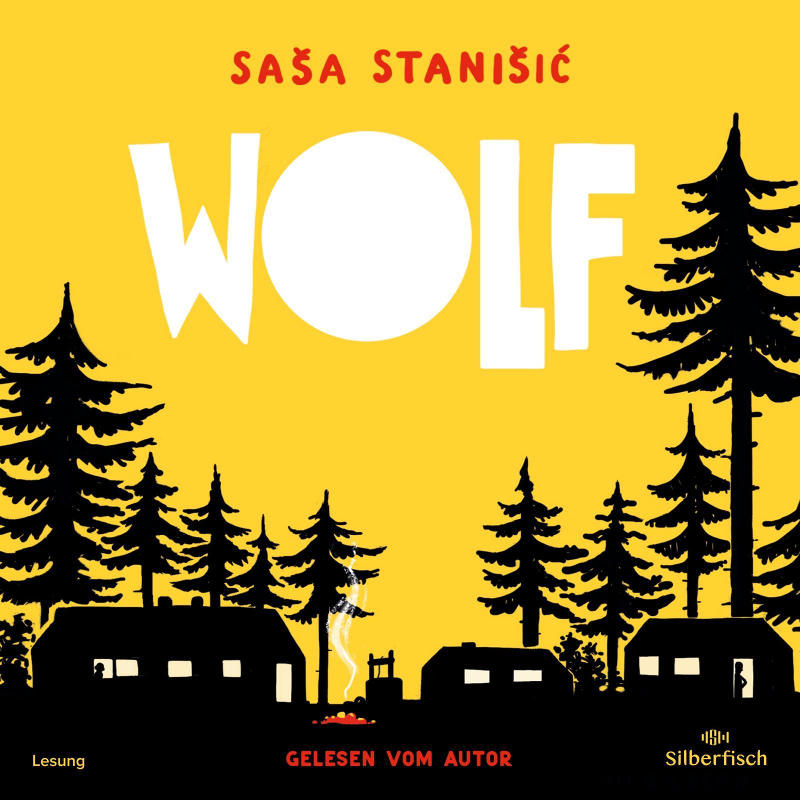 Cover: 9783745604221 | Wolf | Ferienlager im Wald: 3 CDs | Sasa Stanisic | Audio-CD | Deutsch