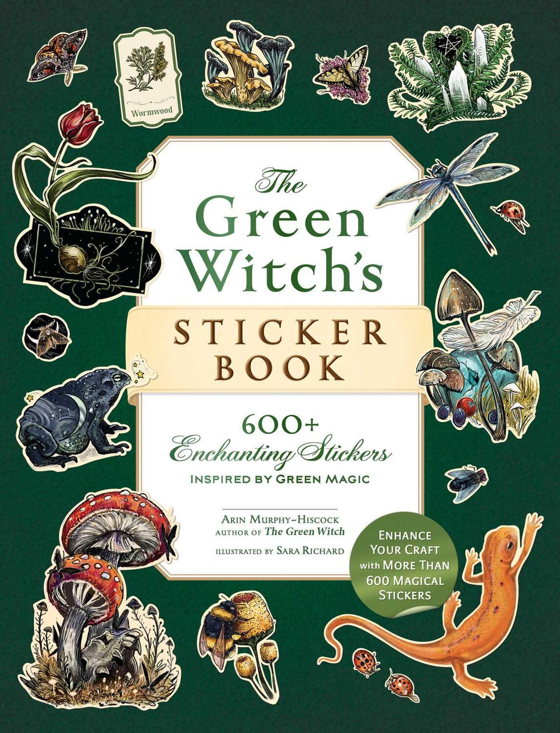 Cover: 9781507222942 | The Green Witch's Sticker Book | Arin Murphy-Hiscock | Taschenbuch