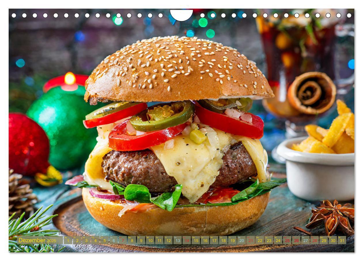 Bild: 9783457015926 | Unsere Burger Deluxe (Wandkalender 2025 DIN A4 quer), CALVENDO...