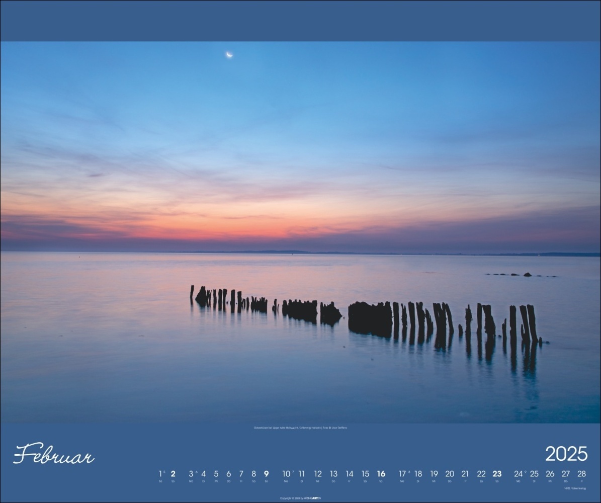 Bild: 9783839900680 | Ostsee Kalender 2025 | Uwe Steffens | Kalender | Spiralbindung | 14 S.