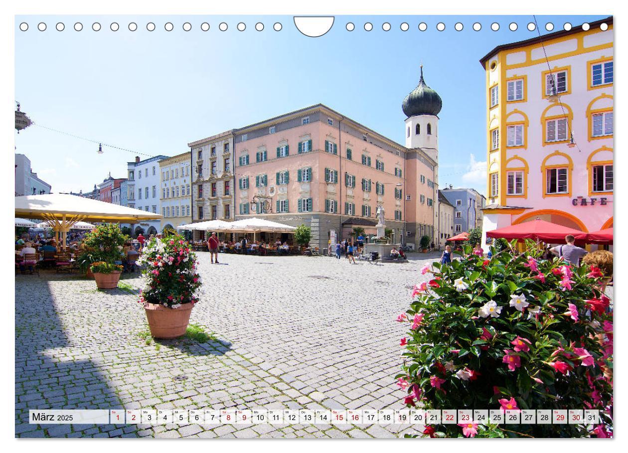 Bild: 9783435443666 | Eine Perle Oberbayerns - Rosenheim (Wandkalender 2025 DIN A4 quer),...