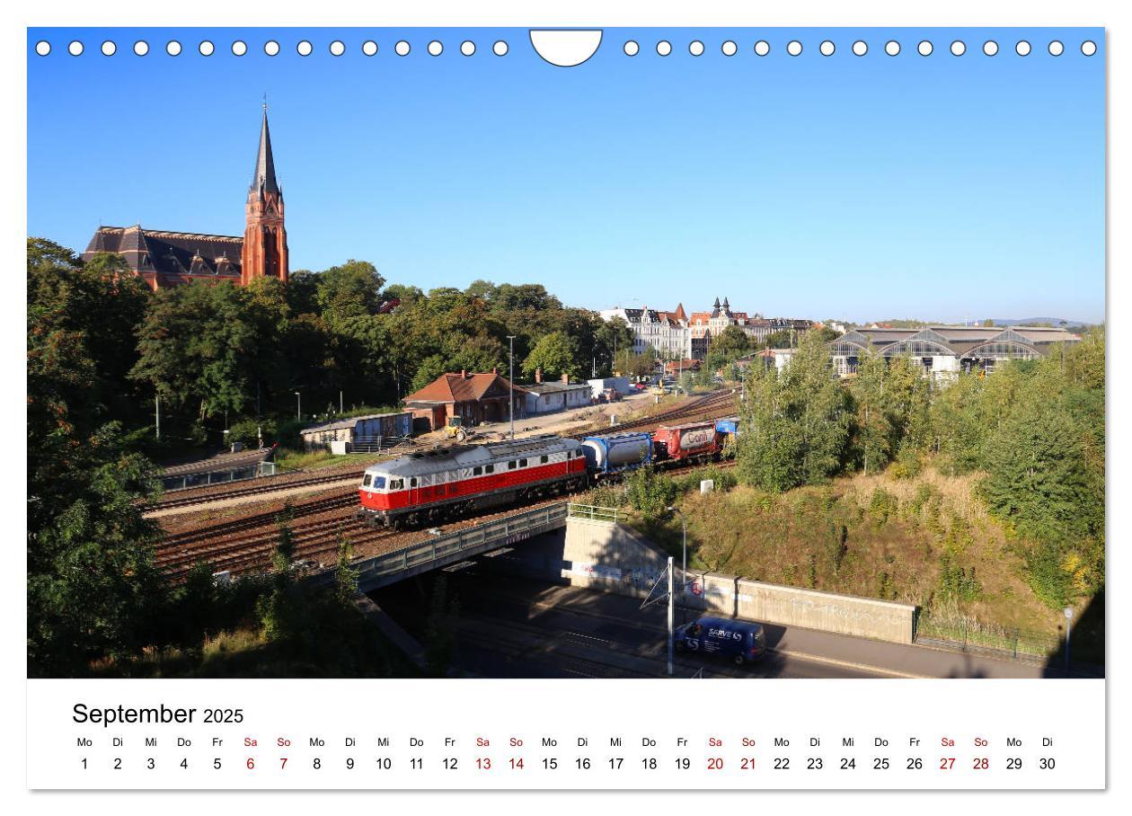 Bild: 9783435407941 | Unterwegs auf den Schienenwegen von Ostsachsen (Wandkalender 2025...