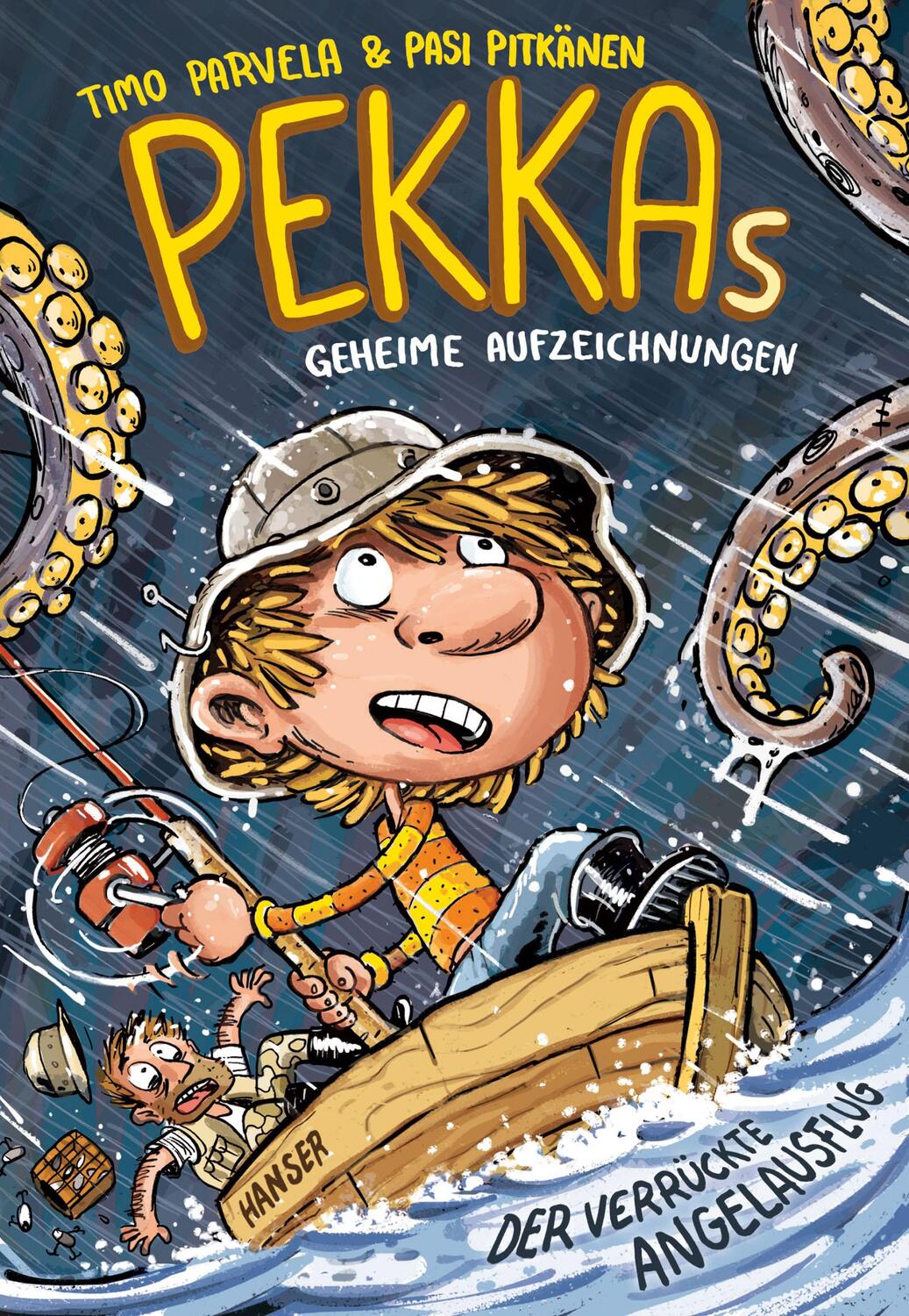 Cover: 9783446254862 | Pekkas geheime Aufzeichnungen - Der verrückte Angelausflug | Parvela