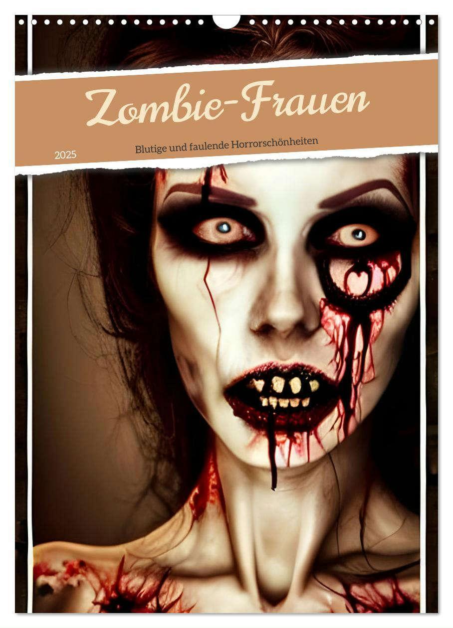 Cover: 9783435895083 | Zombie-Frauen - Blutige und faulende Horrorschönheiten...