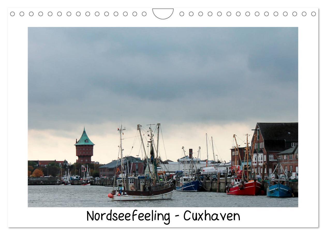 Cover: 9783435625000 | Nordseefeeling - Cuxhaven (Wandkalender 2025 DIN A4 quer), CALVENDO...