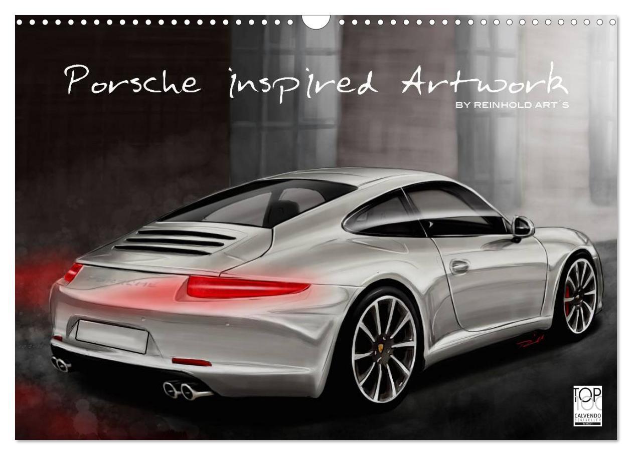 Cover: 9783435498758 | Porsche inspired Artwork by Reinhold Art´s (Wandkalender 2025 DIN...