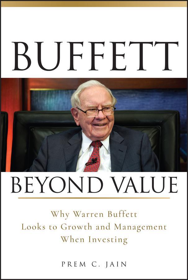 Cover: 9780470467152 | Buffett Beyond Value | Prem C. Jain | Buch | 320 S. | Englisch | 2010