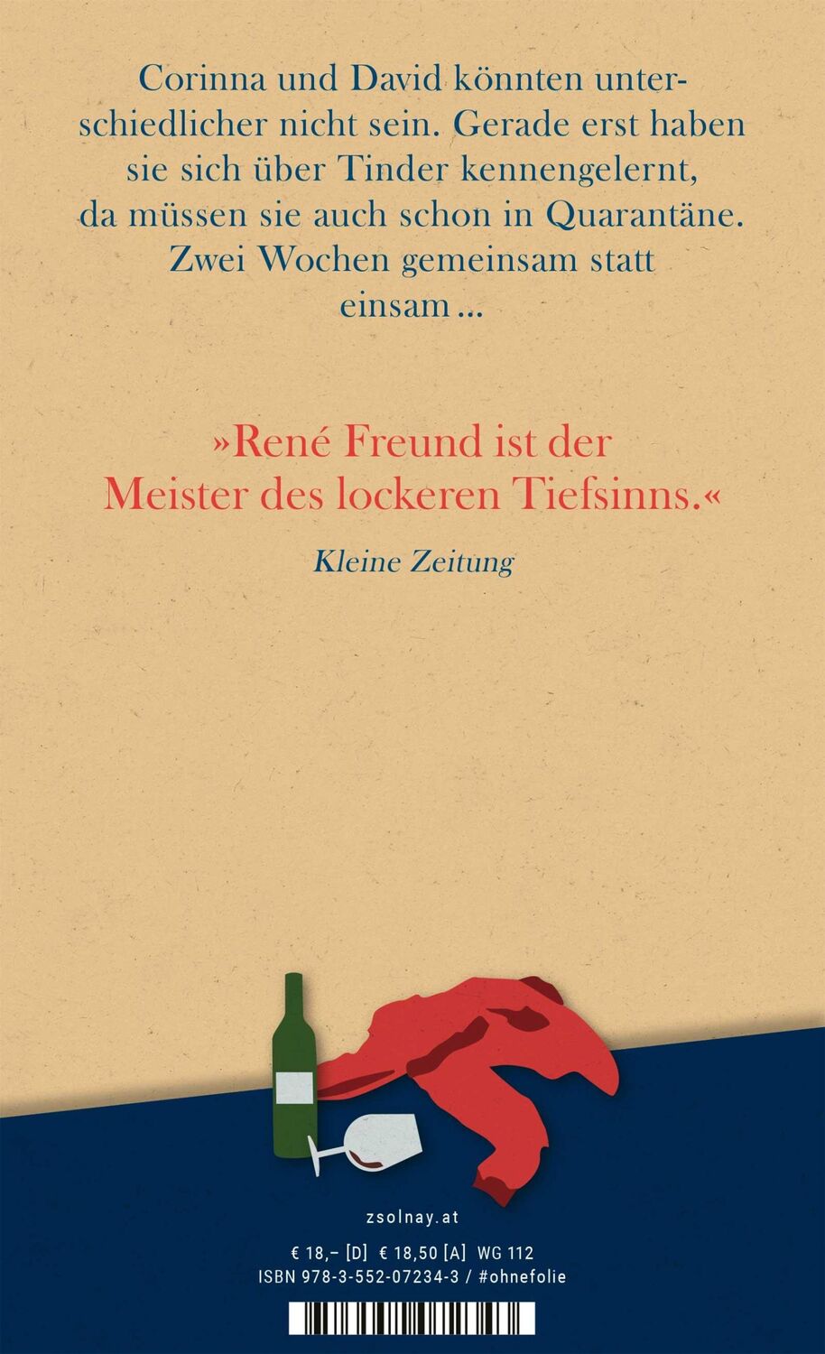 Bild: 9783552072343 | Das Vierzehn-Tage-Date | Roman | René Freund | Buch | 160 S. | Deutsch