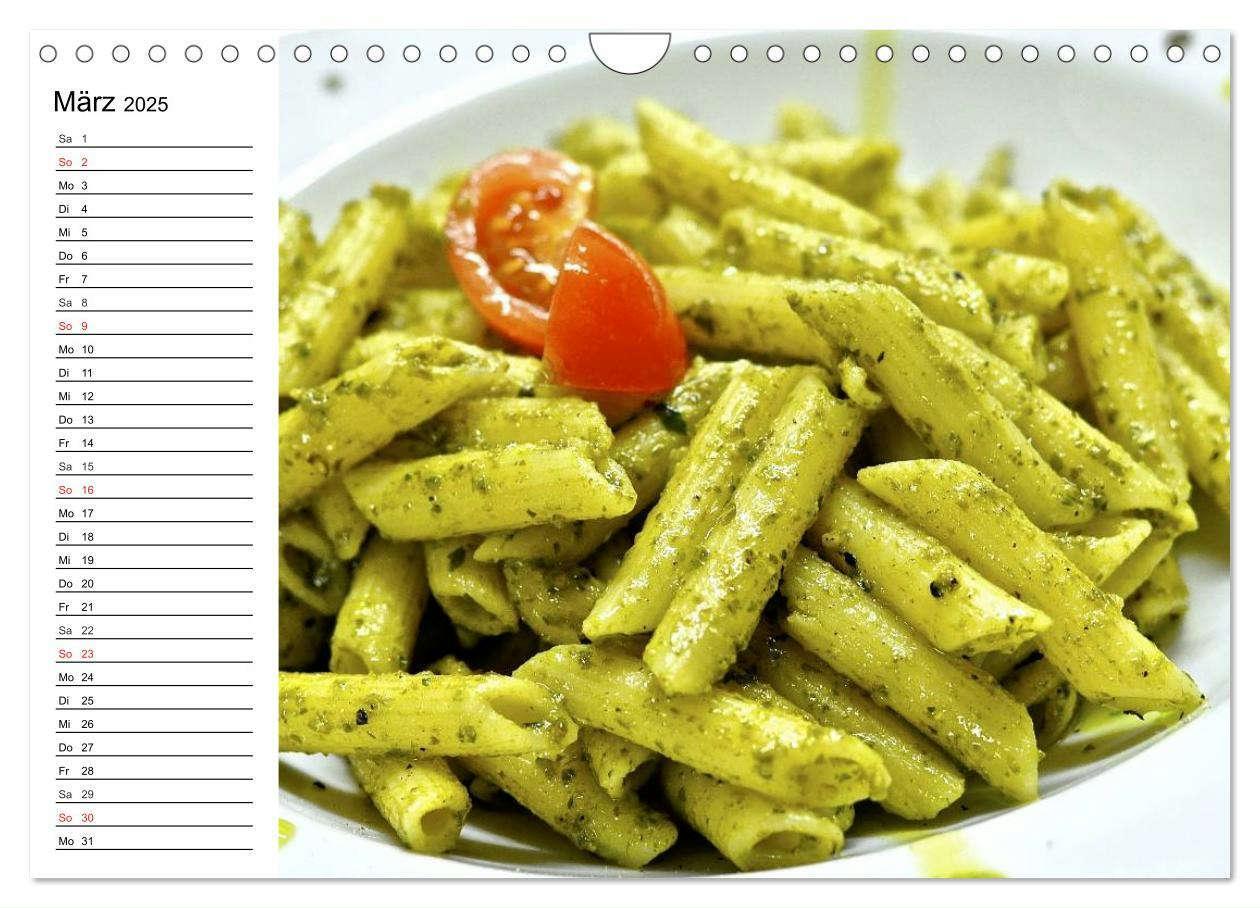 Bild: 9783435505739 | Heute gibt es Nudeln! Basta! Pasta-Impressionen (Wandkalender 2025...