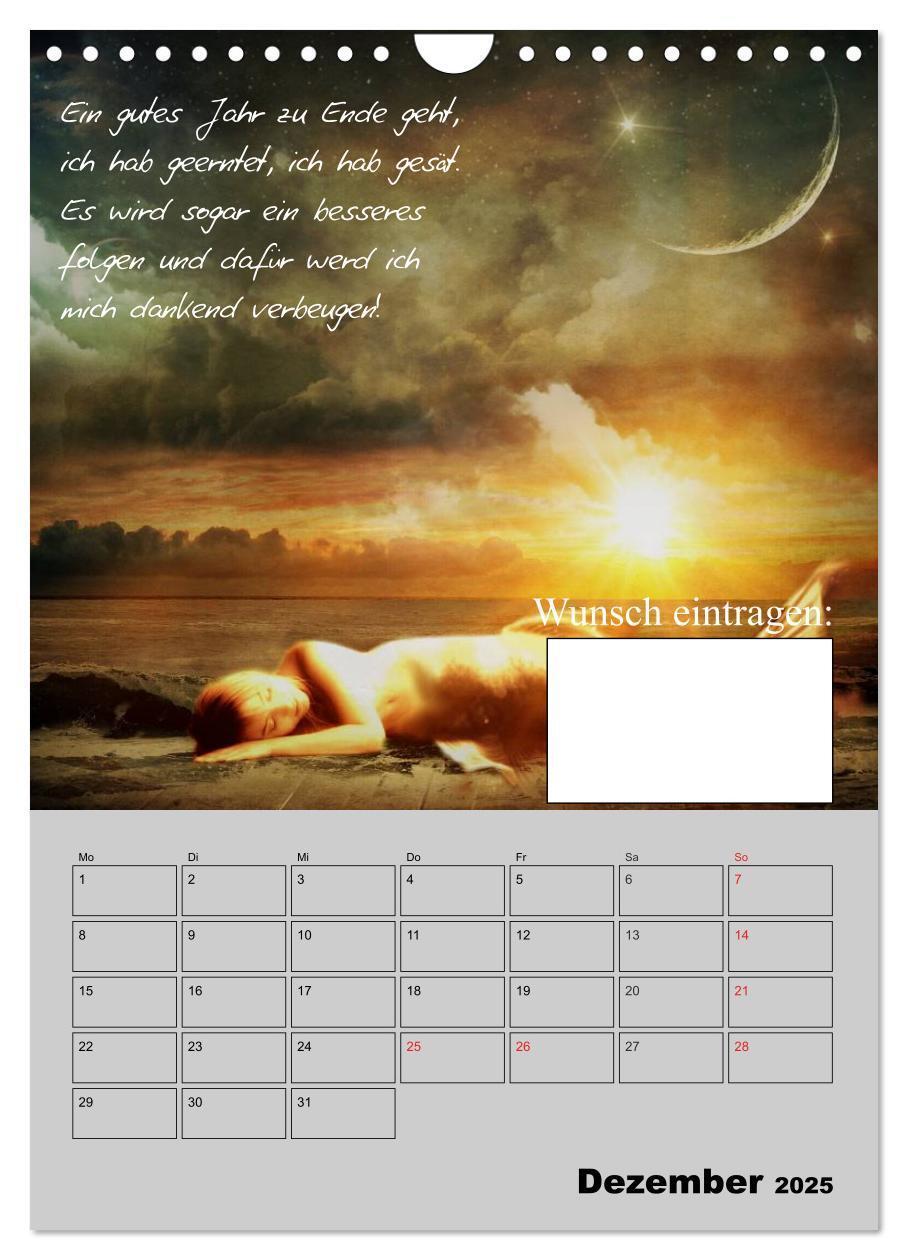 Bild: 9783457018576 | Wunsch- und Zauberkalender (Wandkalender 2025 DIN A4 hoch),...